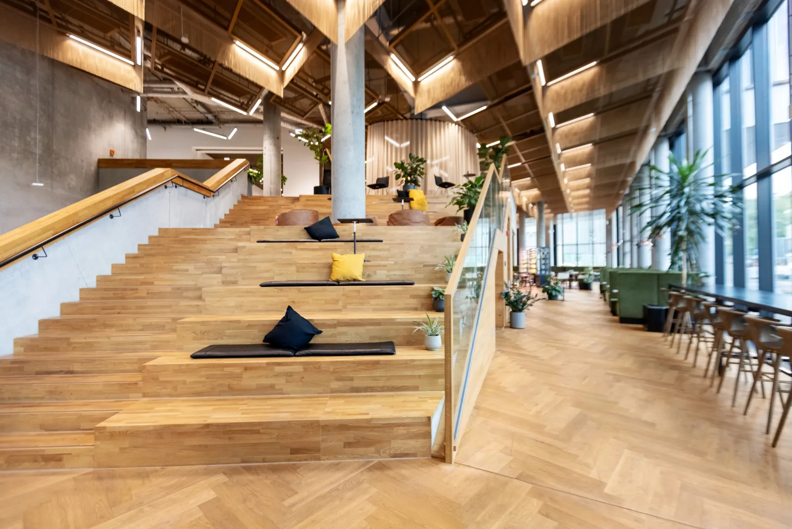 Workspace stairs design